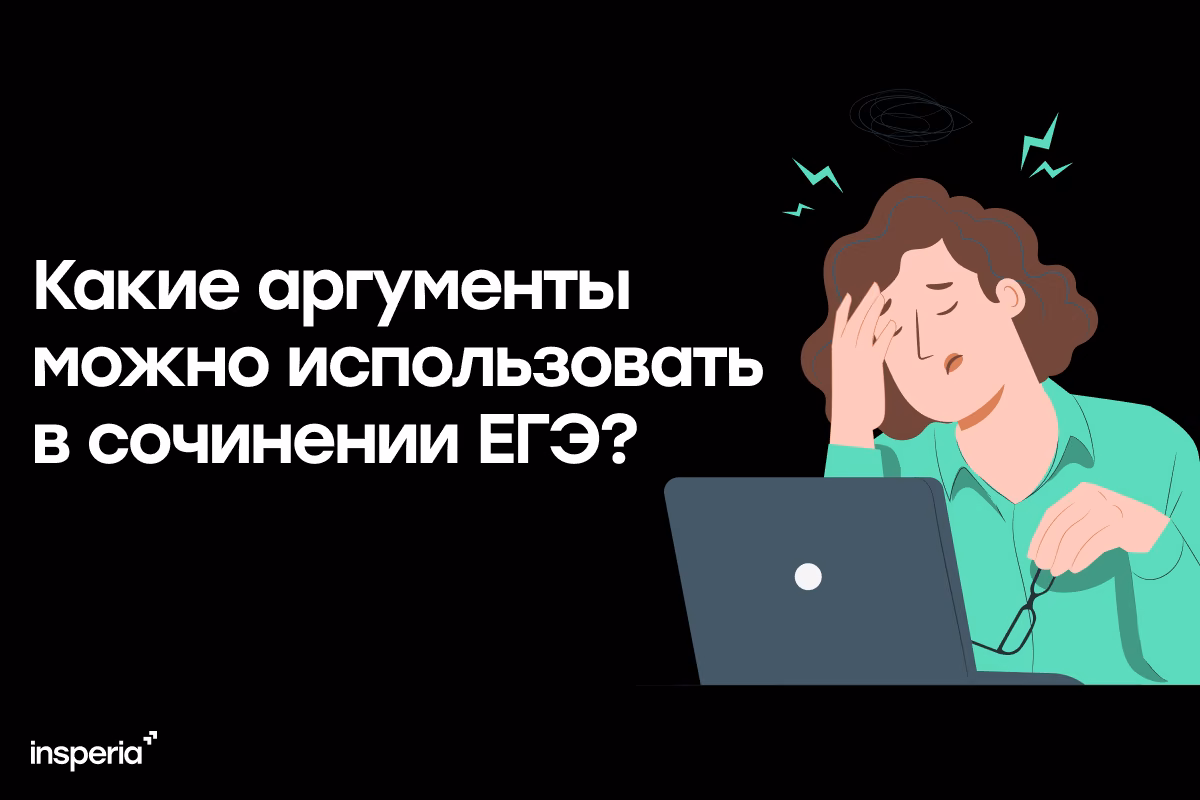 Какие аргументы можно использовать в сочинении ЕГЭ?