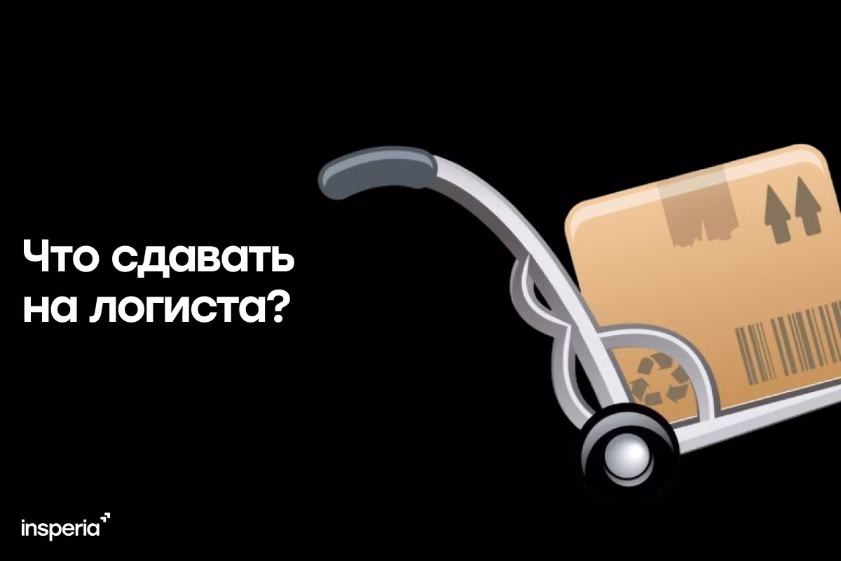 Что сдавать на логиста
